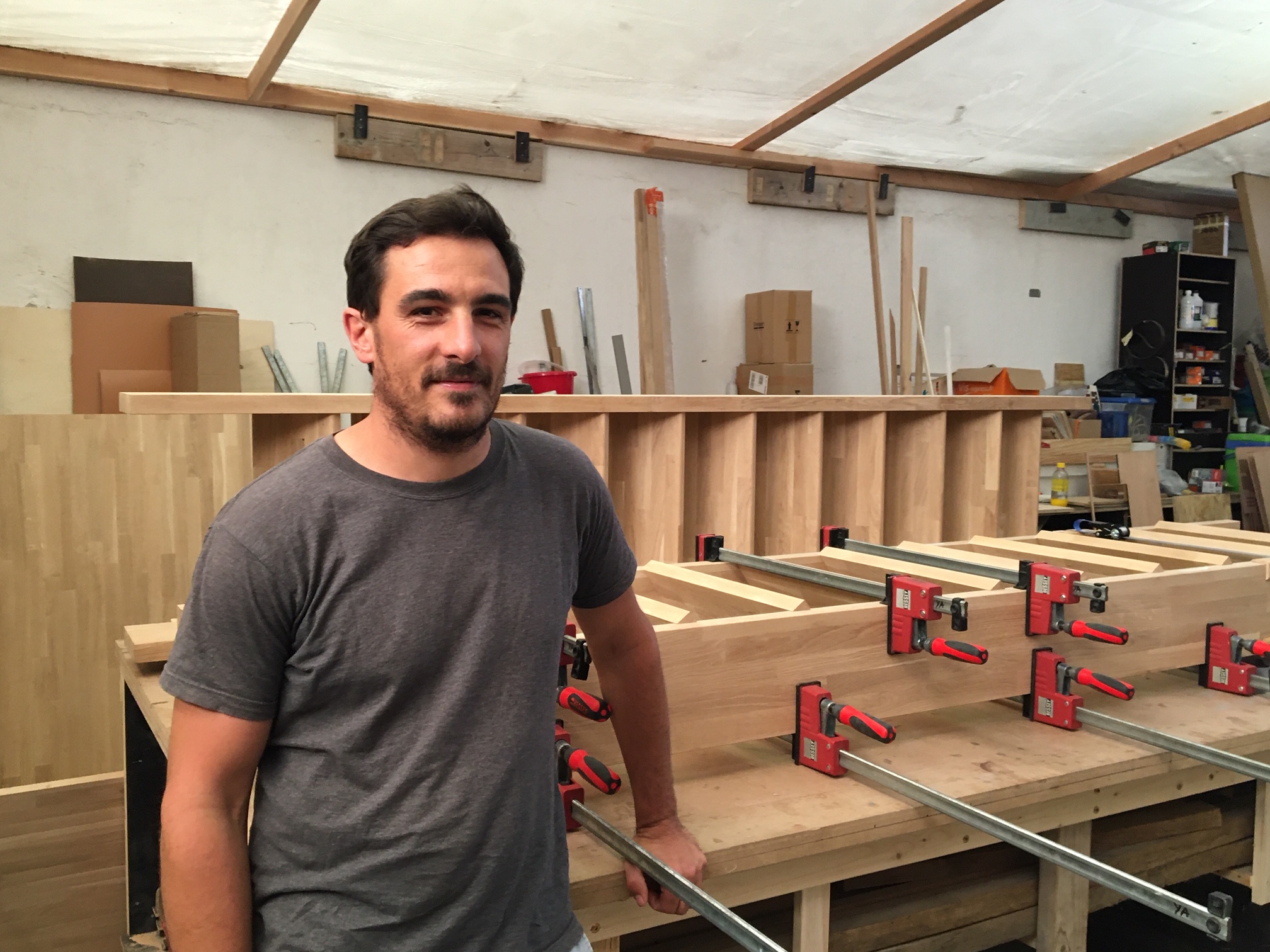Julien Devaux, artisan designer, s’installe à ICI Nantes